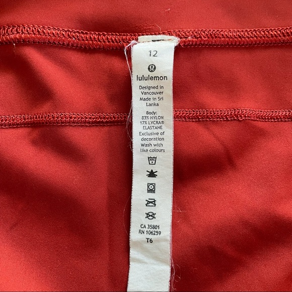 Lululemon Fast and Free 25” Magma - Picture 3 of 7